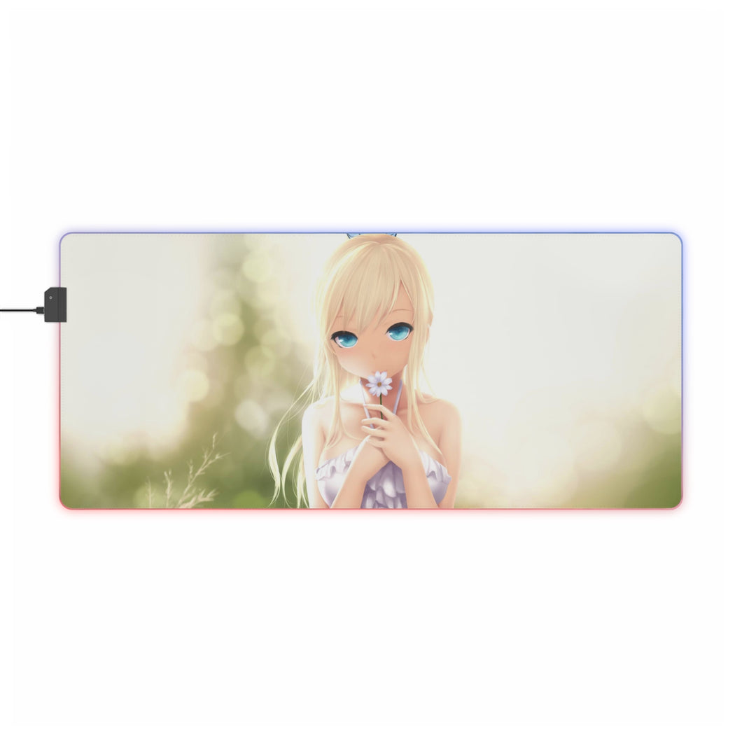 Boku Wa Tomodachi Ga Sukunai Sena Kashiwazaki RGB LED Mouse Pad (Desk Mat)