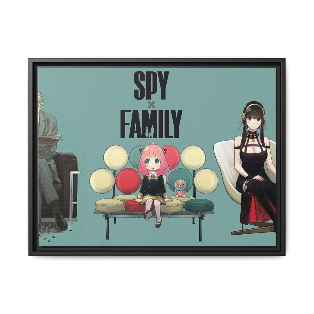 Anime Spy x Family Canvas Framed Art Print