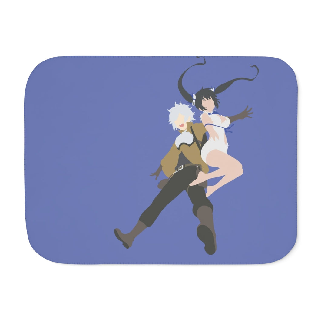 Bell and Hestia Sherpa Blanket