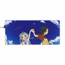 Load image into Gallery viewer, Anohana RGB LED Mouse Pad (Desk Mat)
