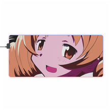 Load image into Gallery viewer, Puella Magi Madoka Magica Mami Tomoe RGB LED Mouse Pad (Desk Mat)
