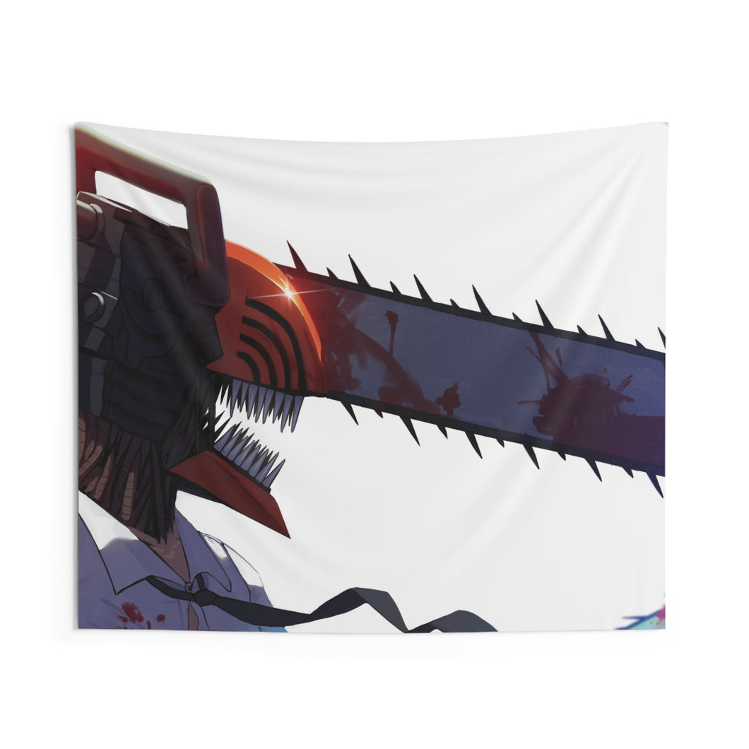 Anime Chainsaw Man Indoor Wall Tapestry