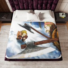 Load image into Gallery viewer, Thorfinn  vs Thorkell Sherpa Blanket
