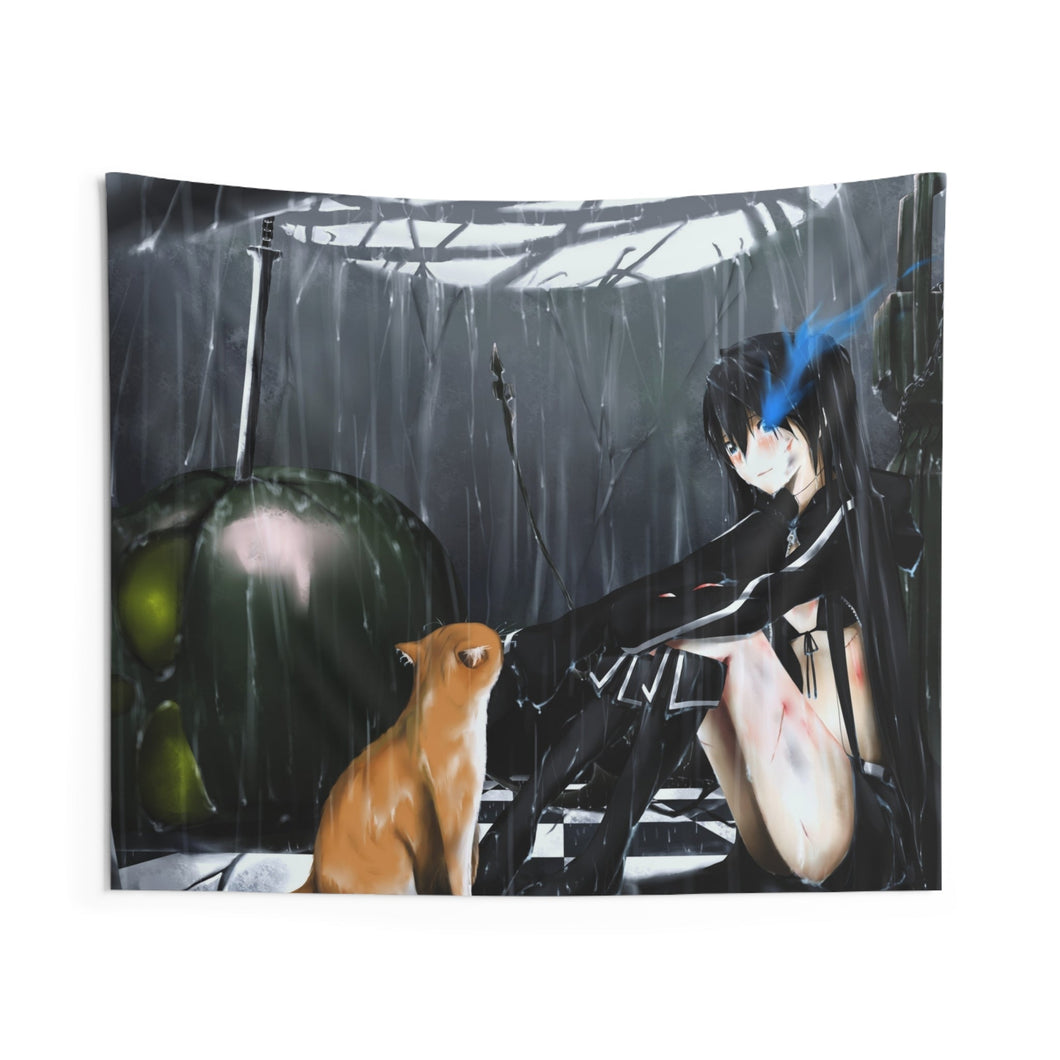 Black Rock Shooter Indoor Wall Tapestry