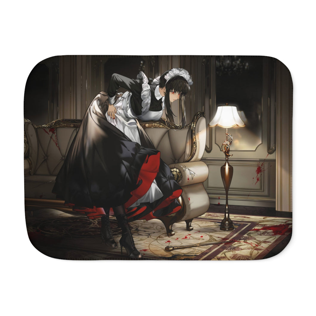 Anime Spy x Family Sherpa Blanket