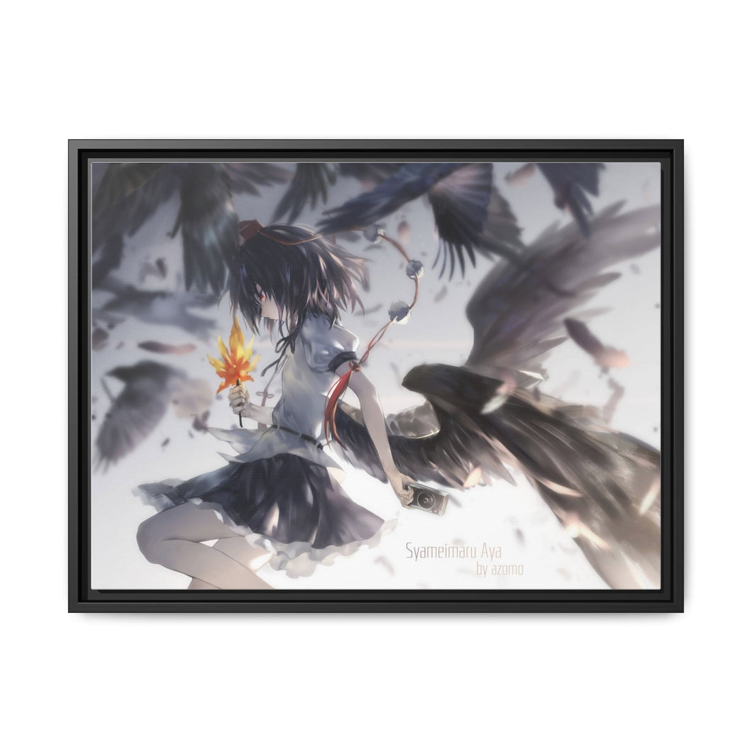 Touhou Canvas Framed Art Print