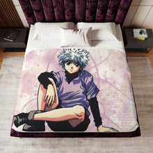 Load image into Gallery viewer, Hunter x Hunter Killua Zoldyck Sherpa Blanket
