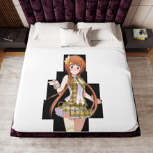 Load image into Gallery viewer, Nisekoi Marika Tachibana Sherpa Blanket
