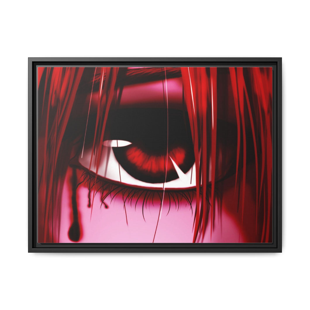Elfen Lied Canvas Framed Art Print