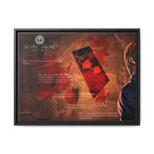 Load image into Gallery viewer, Anime Death Note Canvas Framed Art Print
