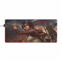 Load image into Gallery viewer, Anime Attack On Titan RGB LED Mouse Pad (Desk Mat)
