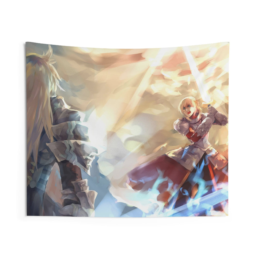 Fate/Apocrypha Siegfried, Saber Of Black, Saber Of Red Indoor Wall Tapestry