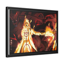 Load image into Gallery viewer, Naruto,Minato and Kurama Canvas Framed Art Print
