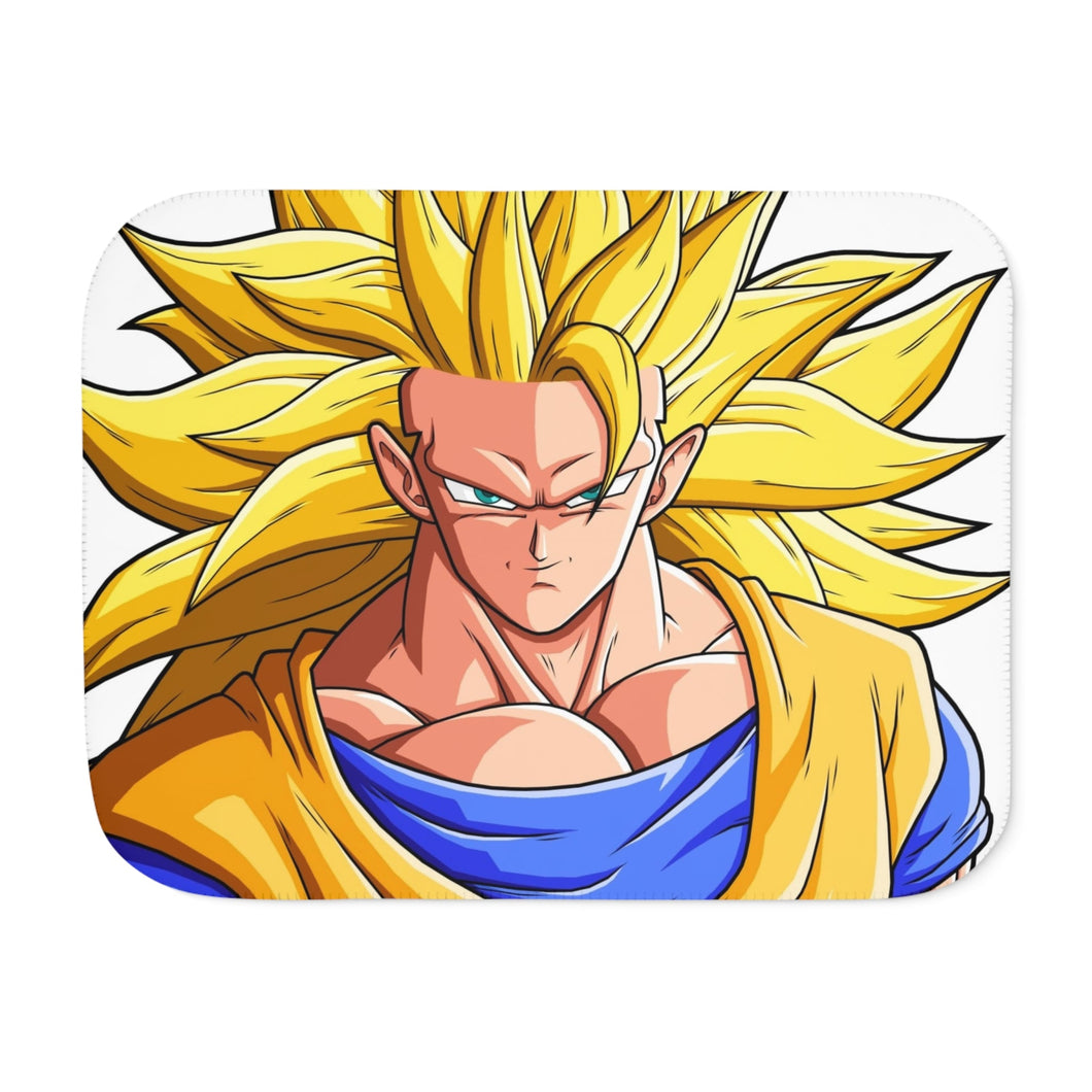 Goku SSJ3 Sherpa Blanket