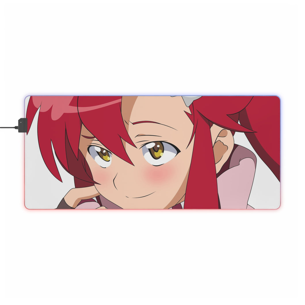 Gurren Lagann Yoko Littner RGB LED Mouse Pad (Desk Mat)