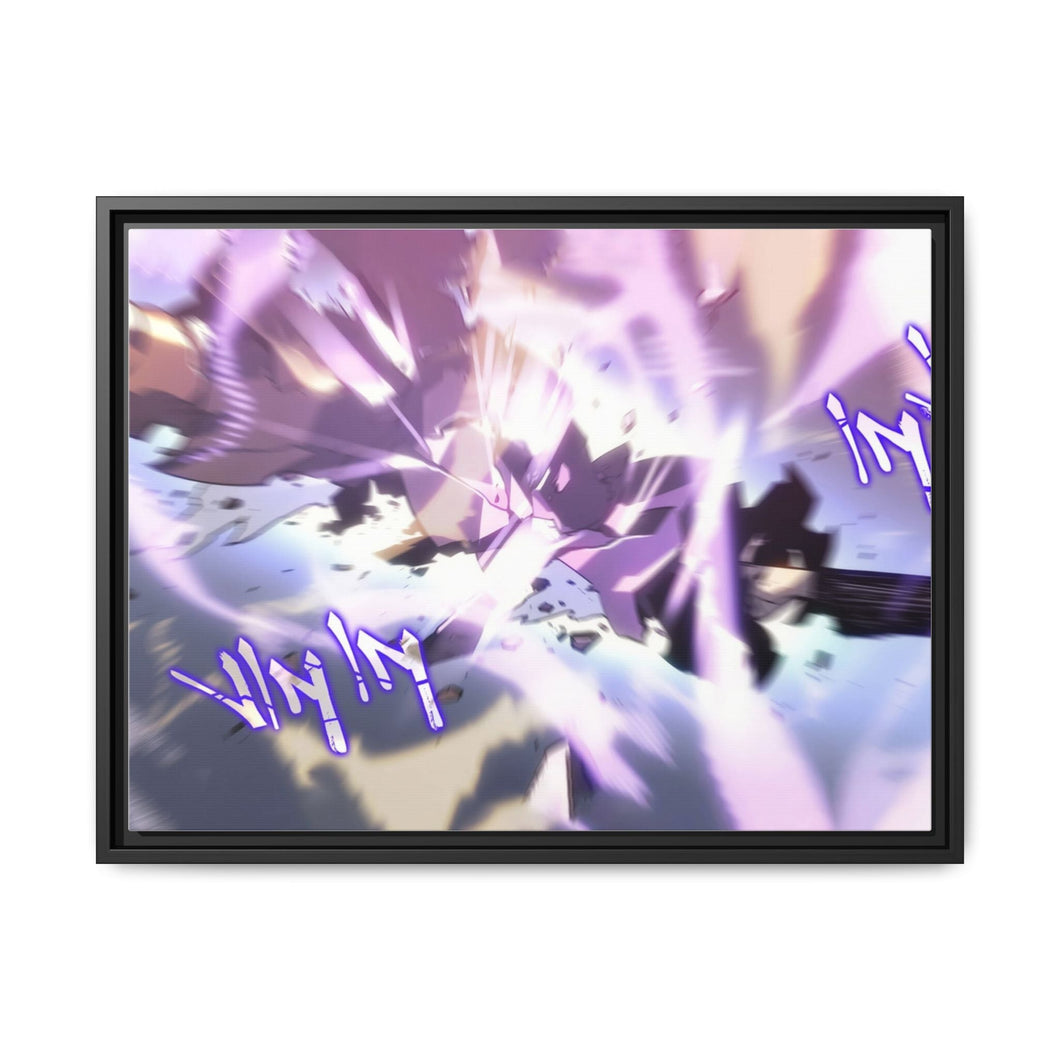 Thomas Andre vs Sun Jin woo Dual Screen Canvas Framed Art Print