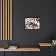 Load image into Gallery viewer, Bungou Stray Dogs Osamu Dazai, Atsushi Nakajima, Ranpo Edogawa, Akiko Yosano, Doppo Kunikida Canvas Framed Art Print
