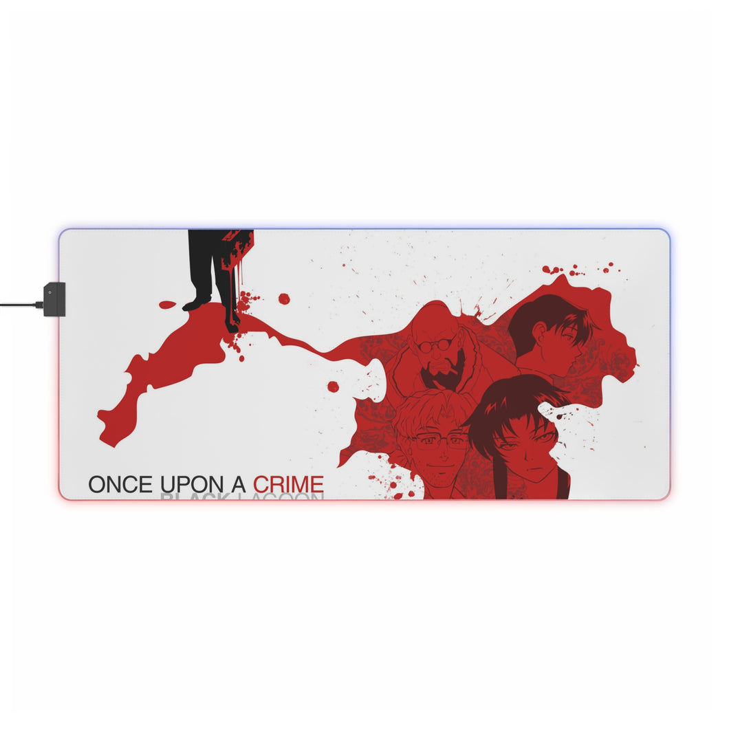 Black Lagoon RGB LED Mouse Pad (Desk Mat)