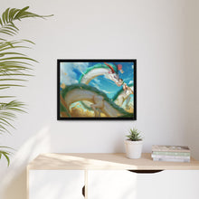 Load image into Gallery viewer, Anime Spirited Away Canvas Framed Art Print
