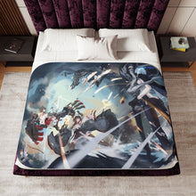 Load image into Gallery viewer, Anime Kantai Collection Sherpa Blanket
