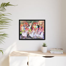 Load image into Gallery viewer, The Quintessential Quintuplets Miku Nakano, Itsuki Nakano, Nino Nakano, Yotsuba Nakano, Ichika Nakano Canvas Framed Art Print
