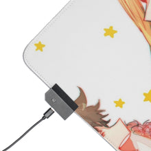 Load image into Gallery viewer, My Hero Academia Izuku Midoriya, All Might RGB LED Mouse Pad (Desk Mat)
