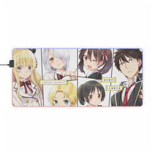 Load image into Gallery viewer, Kishuku Gakkou No Juliet RGB LED Mouse Pad (Desk Mat)
