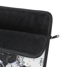 Load image into Gallery viewer, Ken Kaneki Mask Red Eyes White Hair and Short Hair Laptop Sleeve
