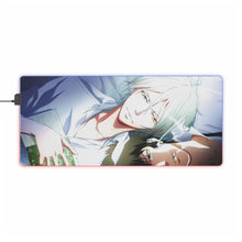 Load image into Gallery viewer, Protagonist and Antagonist Faces RGB LED Mouse Pad (Desk Mat)
