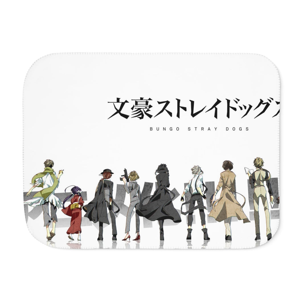 Anime Bungou Stray Dogs Sherpa Blanket