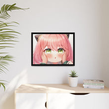 Load image into Gallery viewer, Anya Forger Canvas Framed Art Print
