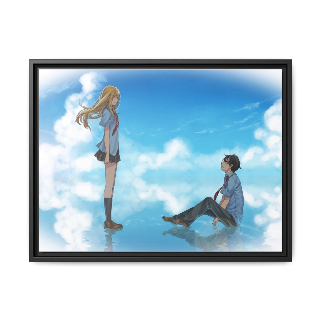 Anime Your Lie in April Canvas Framed Art Print