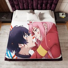 Load image into Gallery viewer, Anime Darling in the FranXX Sherpa Blanket
