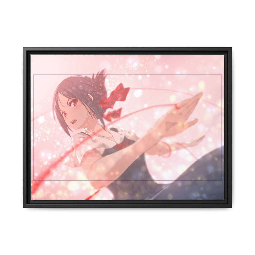 Kaguya Shinomiya Canvas Framed Art Print