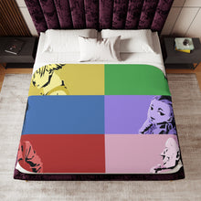Load image into Gallery viewer, Anime Death Parade Sherpa Blanket

