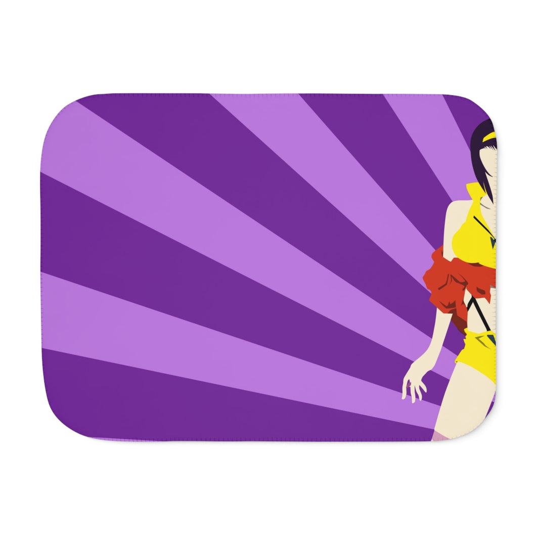 Cowboy Bebop Faye Valentine Sherpa Blanket