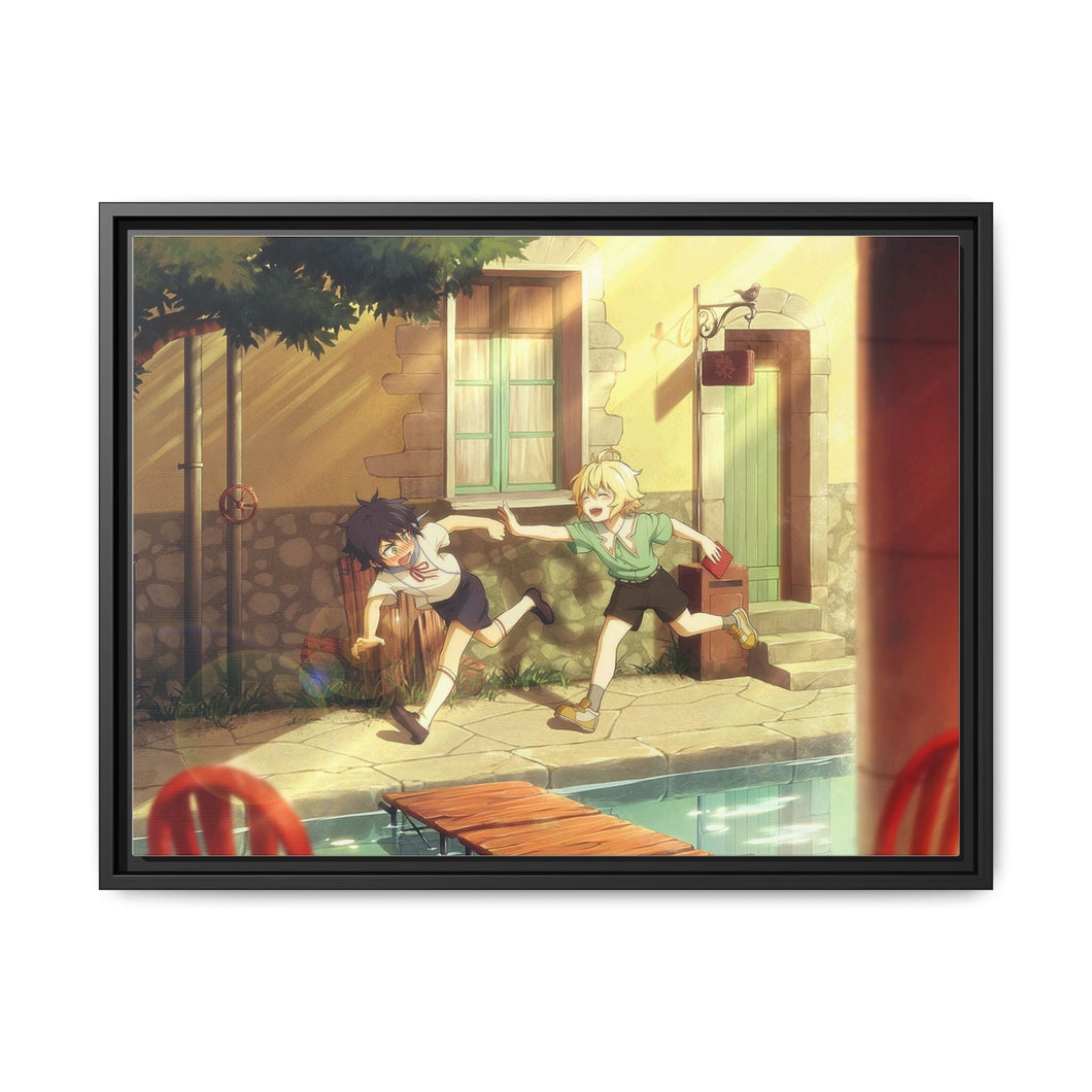 Anime Seraph of the End Canvas Framed Art Print