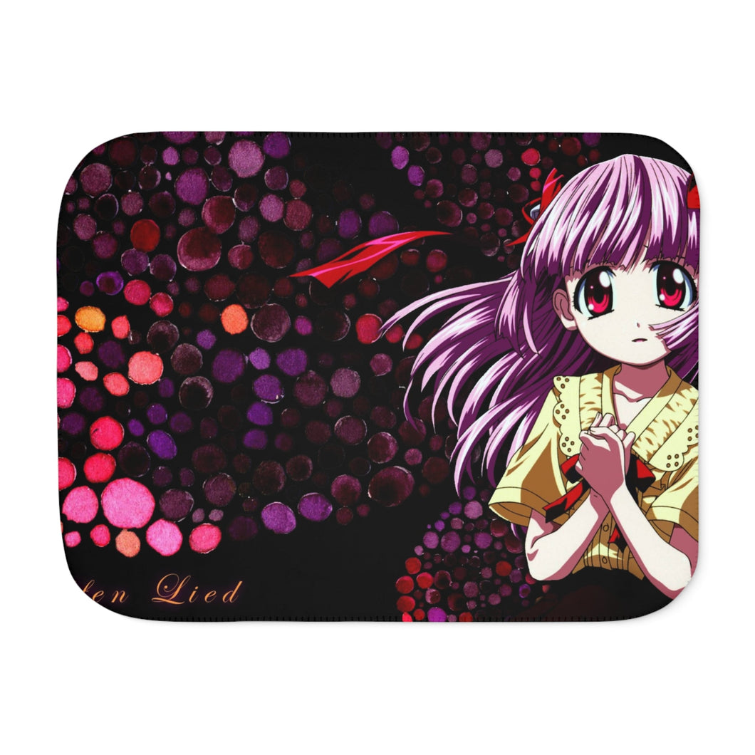 Anime Elfen Lied Sherpa Blanket