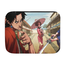 Load image into Gallery viewer, Anime Samurai Champloo Sherpa Blanket
