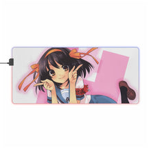 Load image into Gallery viewer, The Melancholy Of Haruhi Suzumiya RGB LED Mouse Pad (Desk Mat)
