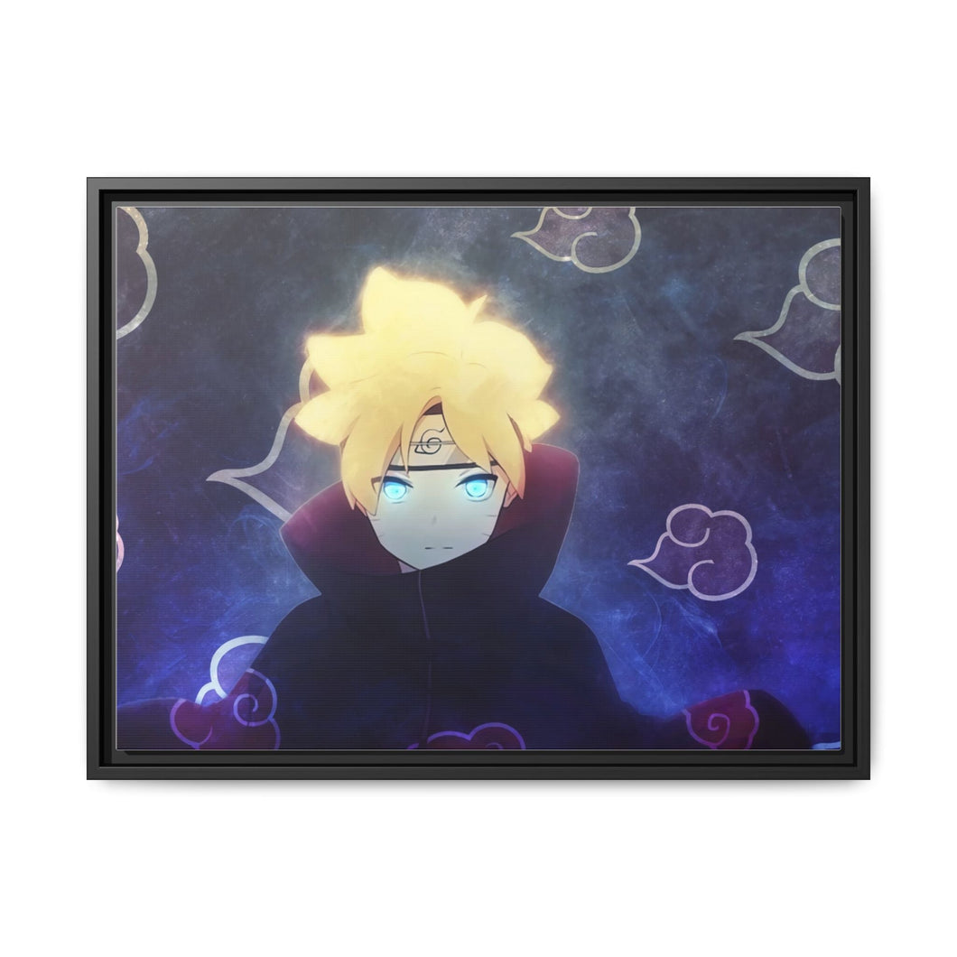 Anime Boruto Canvas Framed Art Print