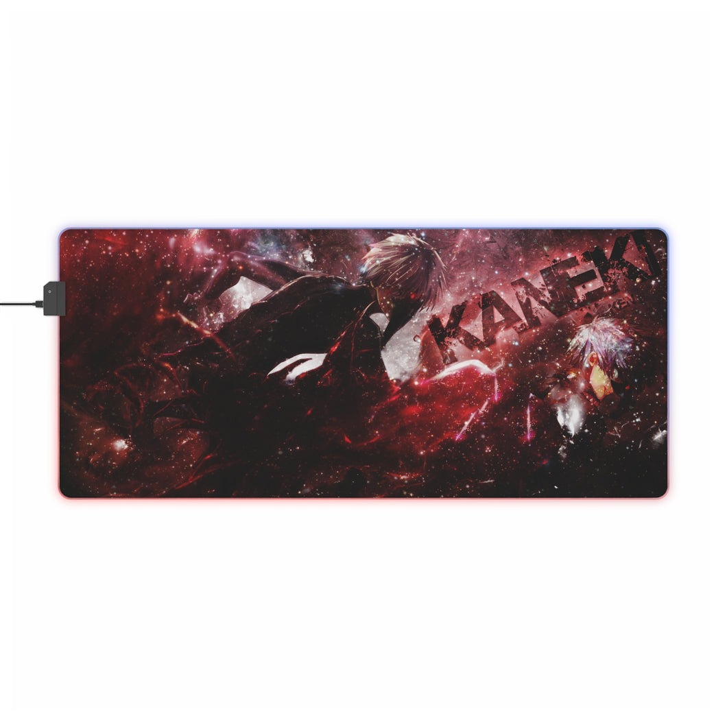 Tokyo Ghoul Ken Kaneki RGB LED Mouse Pad (Desk Mat)