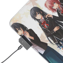 Load image into Gallery viewer, My Teen Romantic Comedy SNAFU Haruno Yukinoshita, Yukino Yukinoshita, Yui Yuigahama, Shizuka Hiratsuka, Komachi Hikigaya RGB LED Mouse Pad (Desk Mat)
