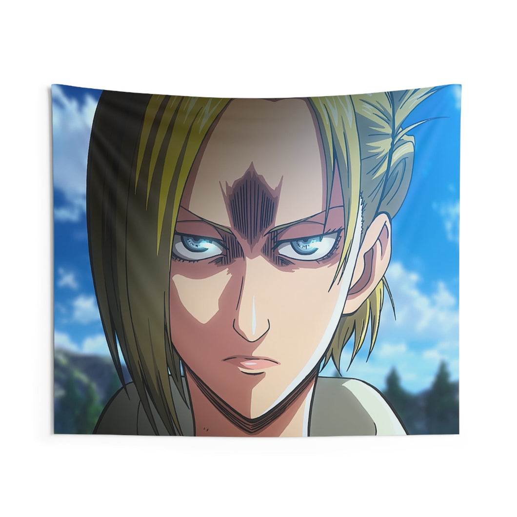 Annie's Death Gaze Indoor Wall Tapestry
