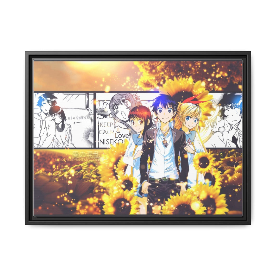 Nisekoi Chitoge Kirisaki, Kosaki Onodera Canvas Framed Art Print