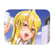 Highschool Of The Dead Sherpa Blanket