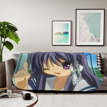 Load image into Gallery viewer, Anime Clannad Sherpa Blanket
