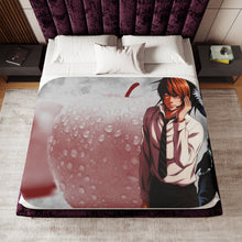 Load image into Gallery viewer, Anime Death Note Sherpa Blanket
