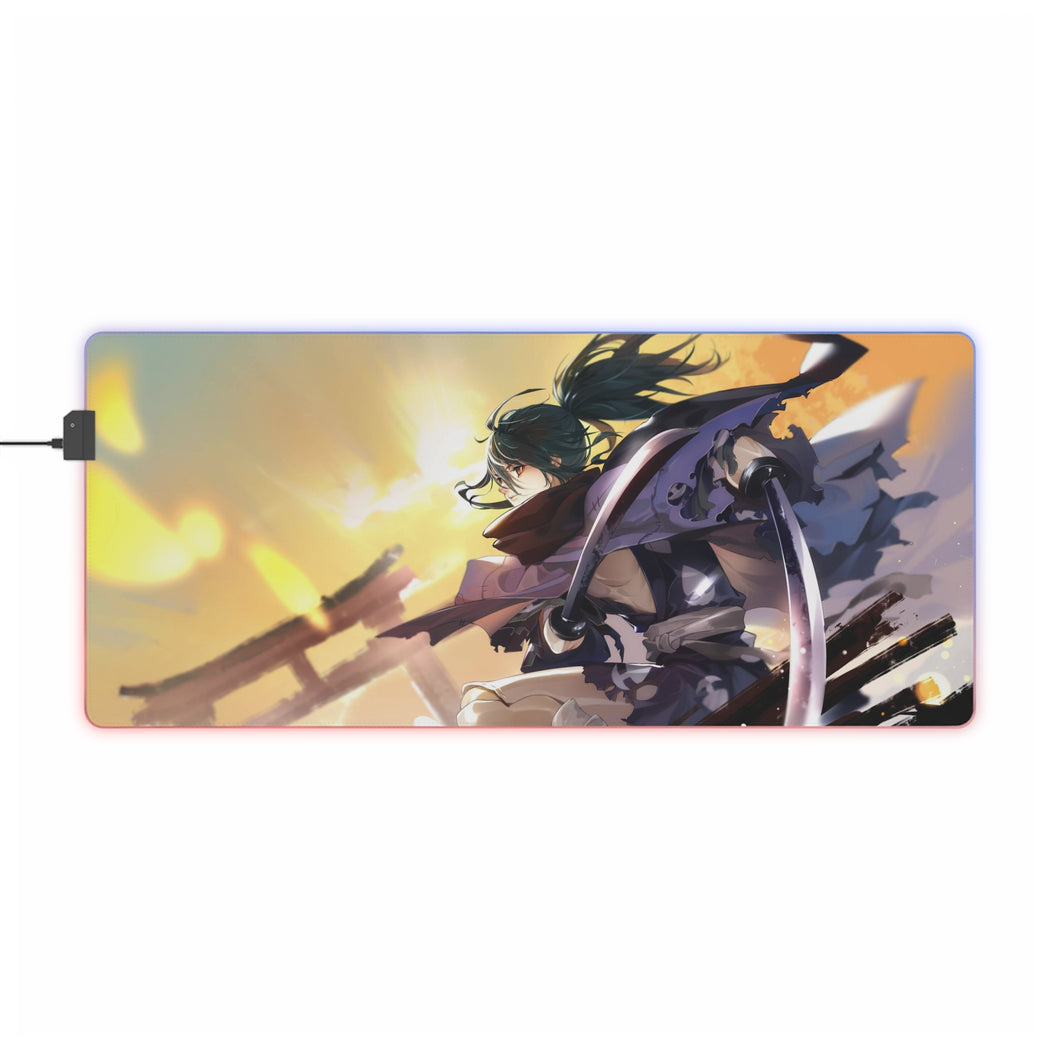 Hyakkimaru RGB LED Mouse Pad (Desk Mat)