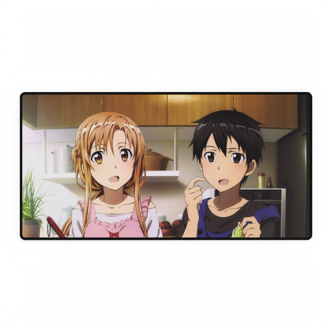 Kirito and Asuna Mouse Pad (Desk Mat)